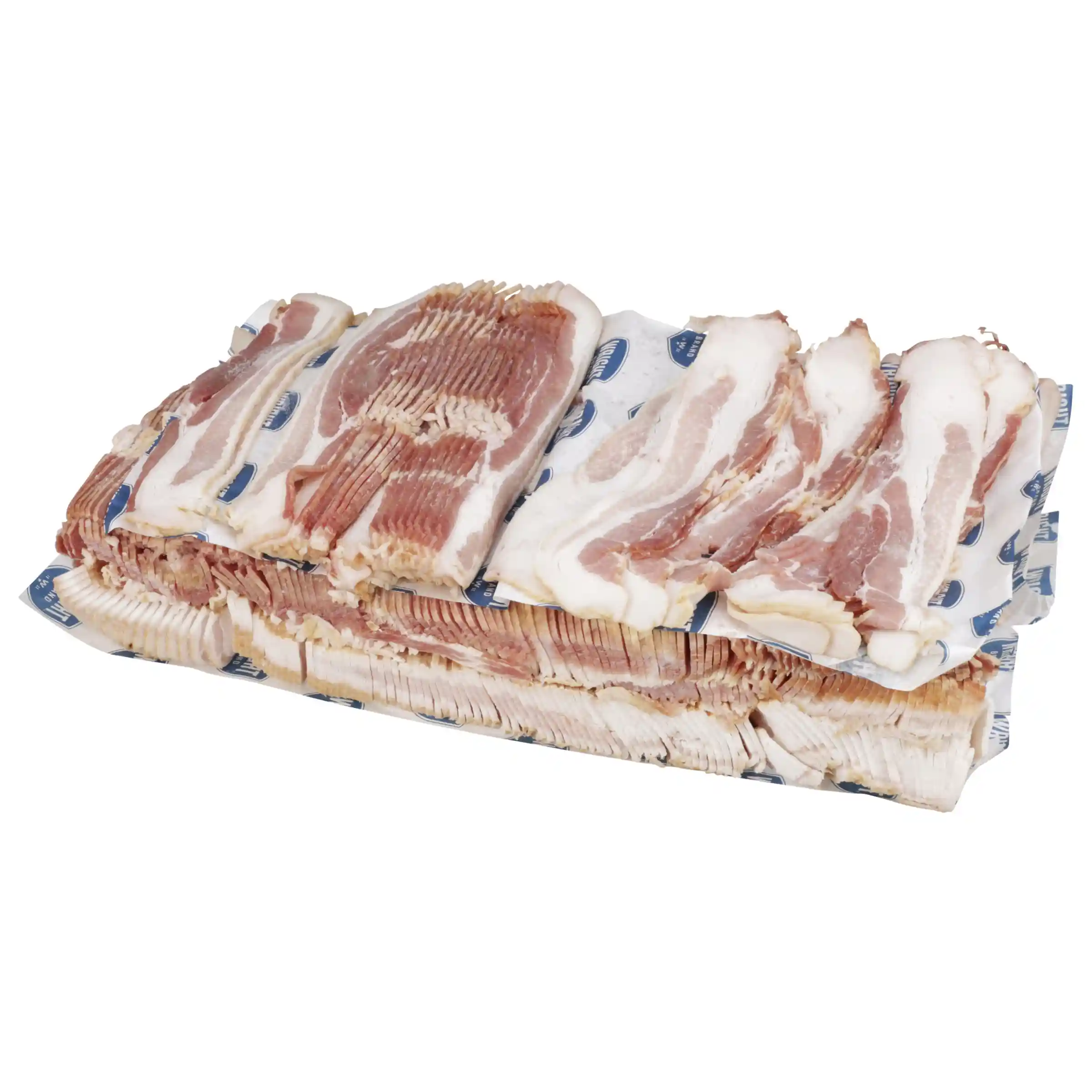 Wright® Brand Naturally Hickory Smoked Regular Sliced Bacon, Bulk, 15 Lbs, 14-18 Slices per Pound, Frozen_image_3