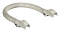 HBL500/HBL700/HBL750 Series Flexible Section Steel Ivory 9 L x 0.2 H x 0.2 W in.