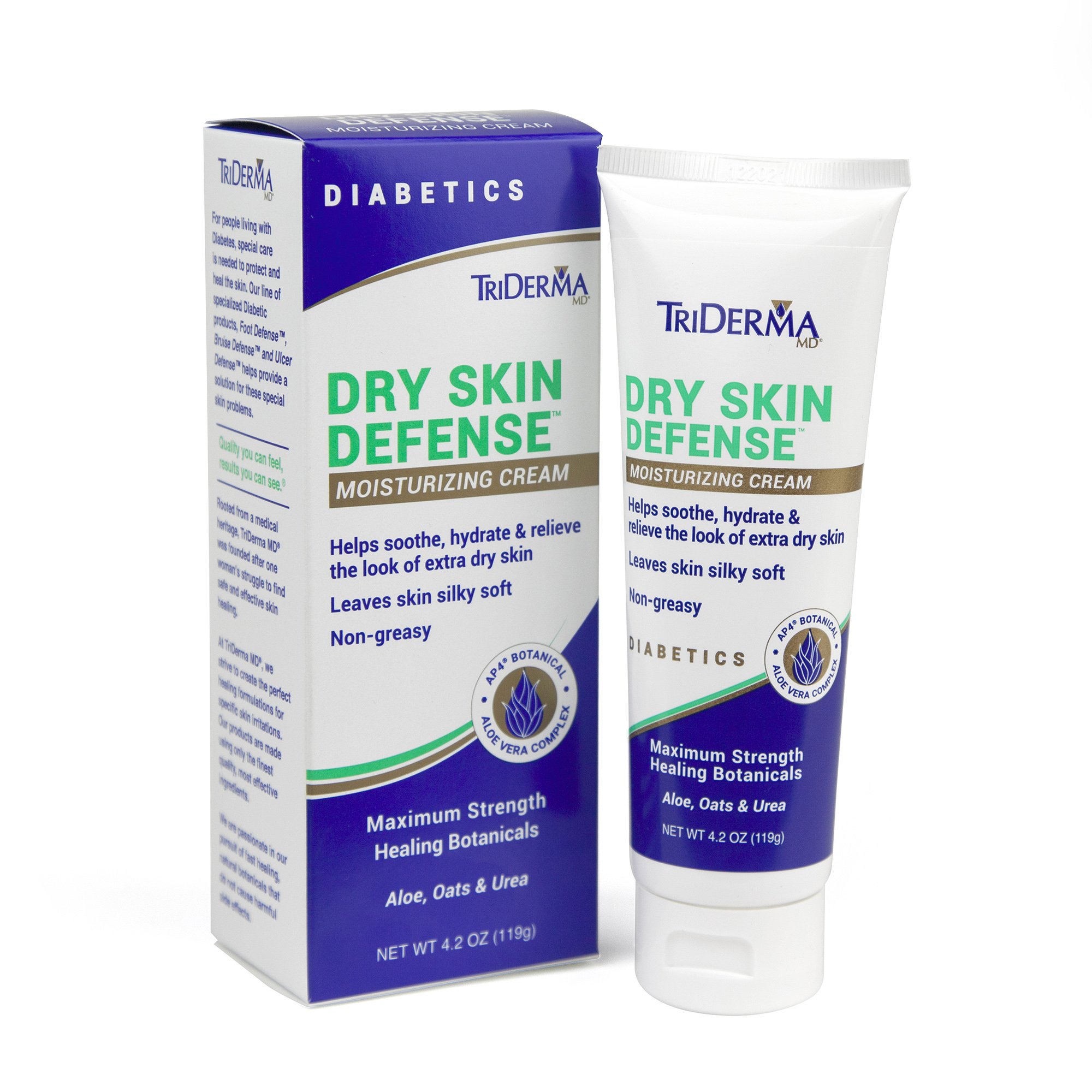 TriDerma MD Diabetic Dry Skin Defense Moisturizer, 4.2-ounce tube MK 901972