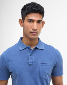 Poloshirt Pigment Dye Slub 