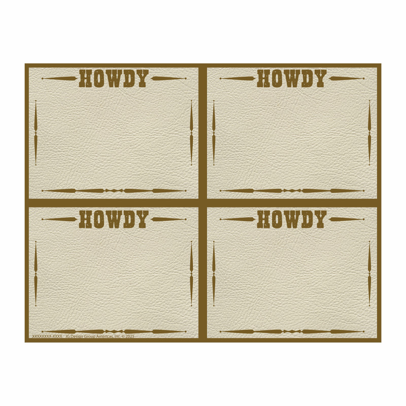 Wild Wild Classroom Name Tags, 2-7/8" x 2-1/4", Pack of 40