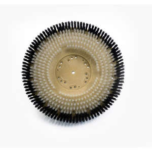 Malish, 15" Carpet Shampoo Brush, .025/.029" Nylon, Black/White
