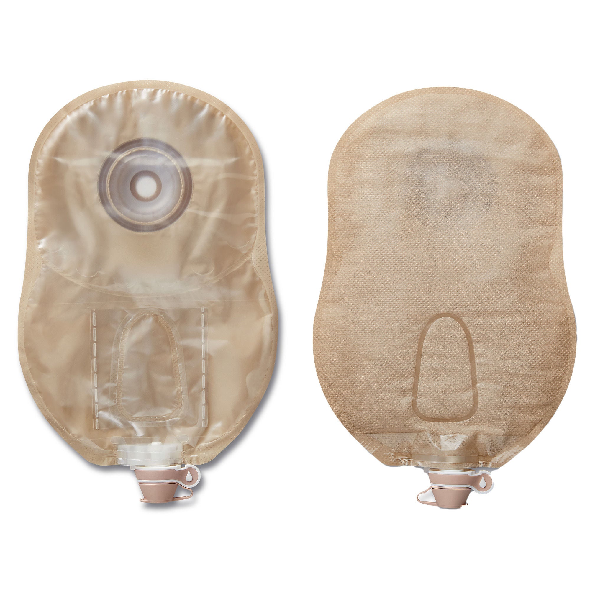 Premier™ 84890 One-Piece Ultra Clear Urostomy Pouch, Pre-cut to Fit 13 mm Stomas