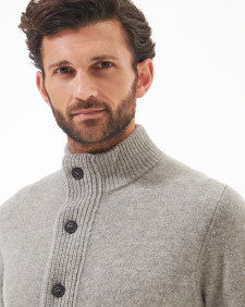 Maglione con zip Patch 
