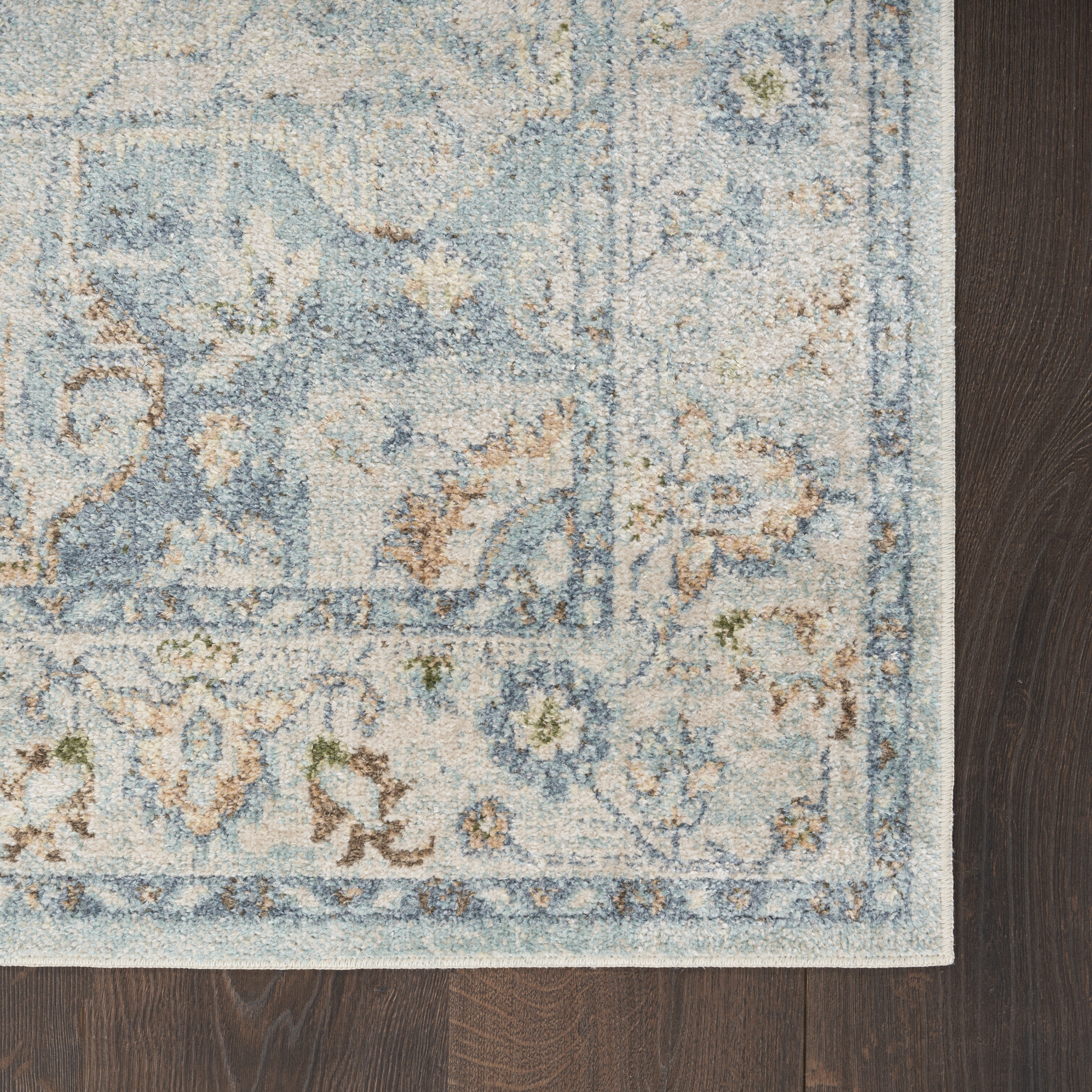 79.00" x 108.00" x .25" Astra Machine Washable Turkey N1855