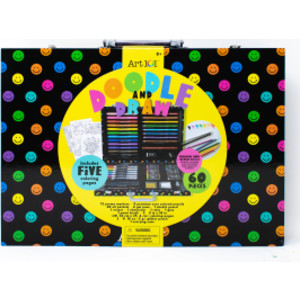 Doodle & Draw 60-Piece Art Set