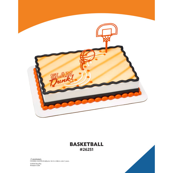 Basketball The Magic of Cakes® Icing Only Page