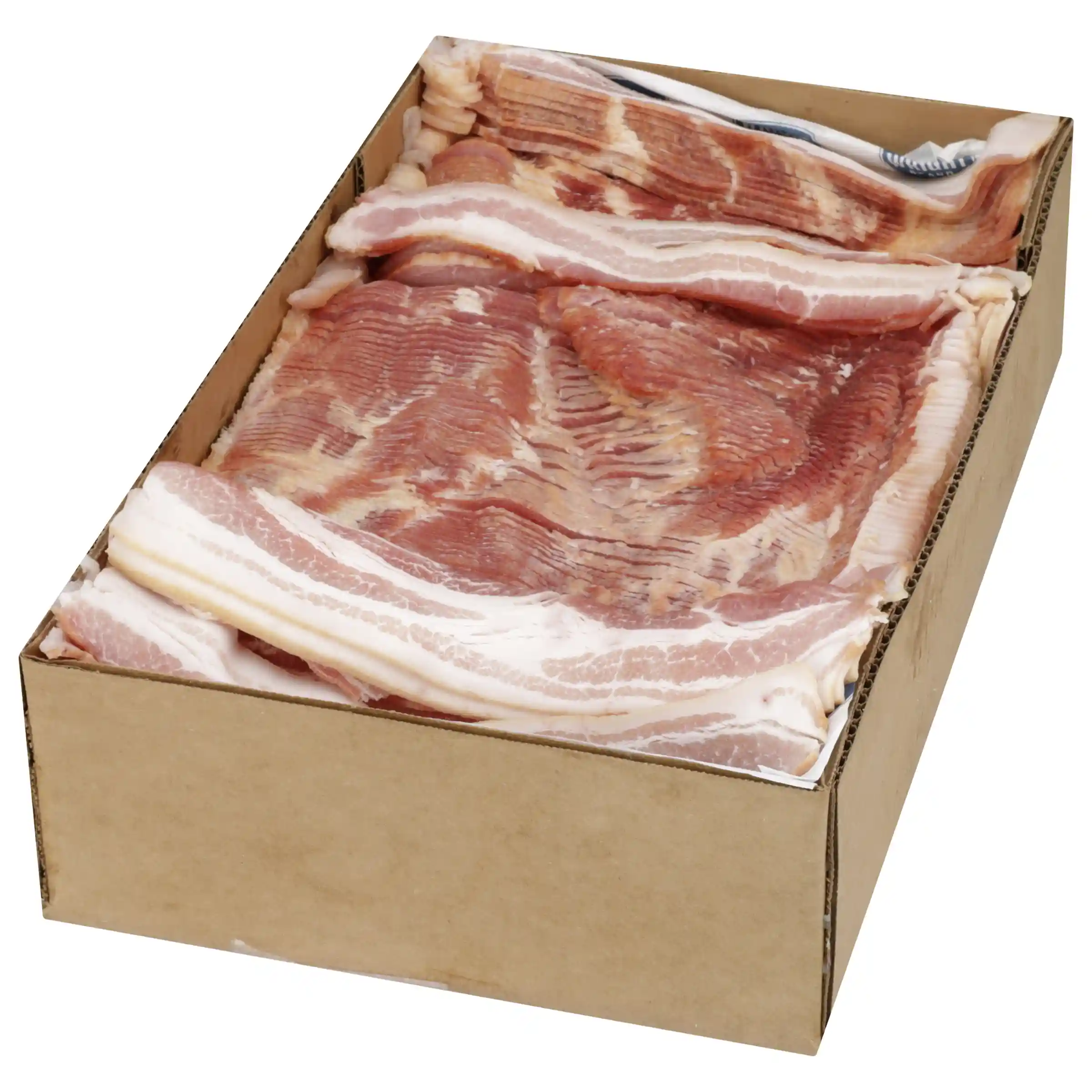Wright® Brand Naturally Hickory Smoked Thin Sliced Bacon, Bulk, 15 Lbs, 9 Slices/Inch, Frozen_image_4