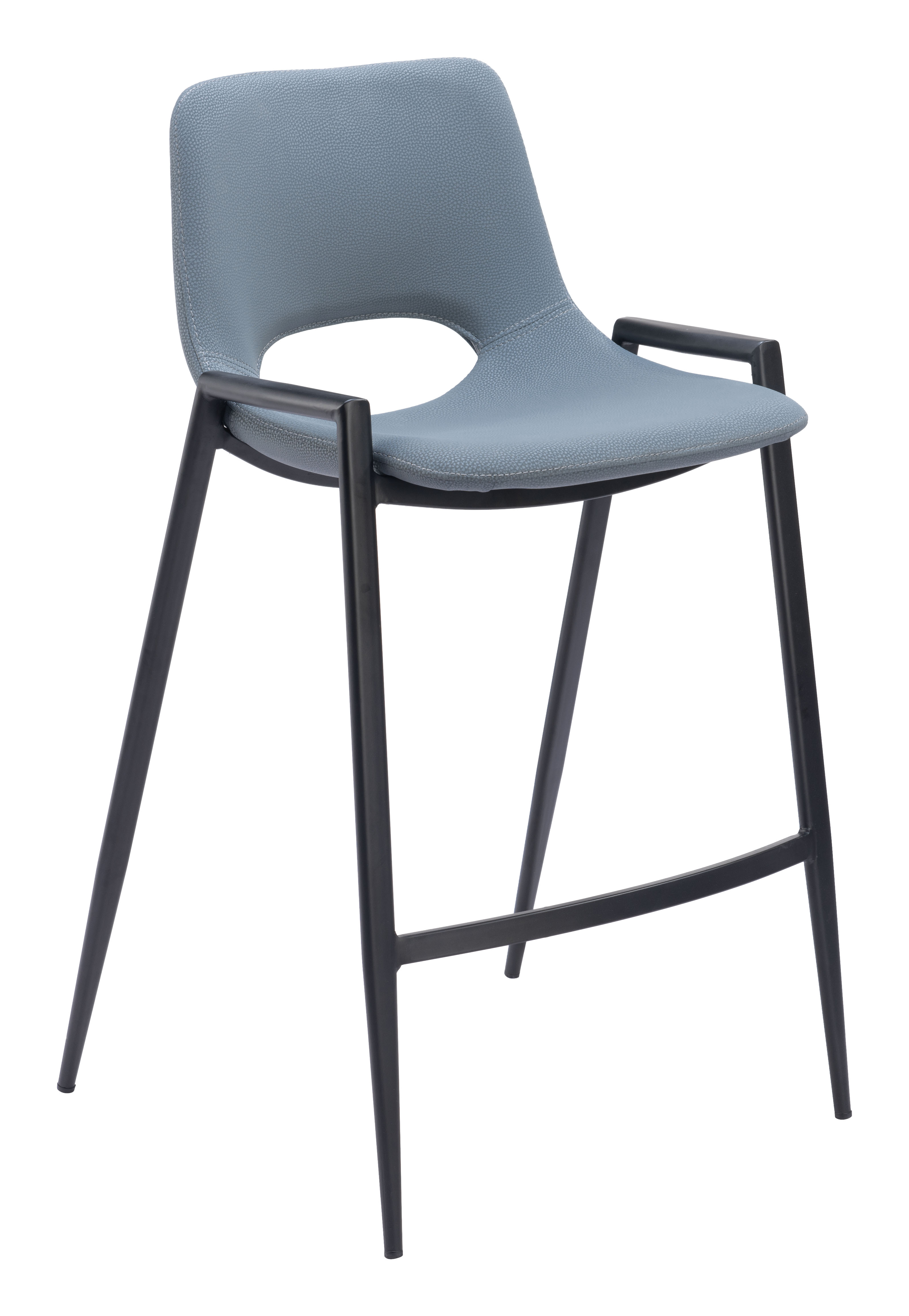 Desi Counter Stool (Set of 2) Azure Gray product image