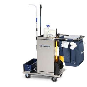 Geerpres, Enterprise® Cleaning Cart Standard Base Assembly, Stainless Steel
