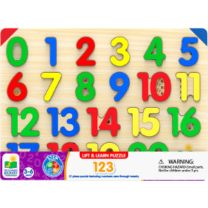Lift & Learn 123 Number Puzzle