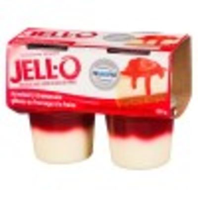 Jell-O Refrigerated Pudding Snacks, Strawberry Cheesecake