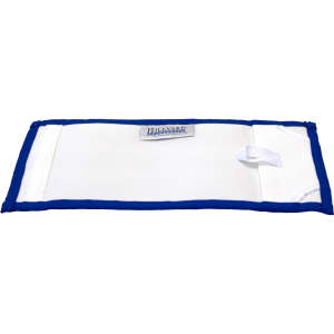 Hillyard, Trident, Glass and Mirror Microfiber Pocket Mop, 11"W, Blue