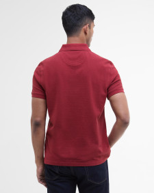 Sports Short-Sleeved Polo Shirt Biking Red