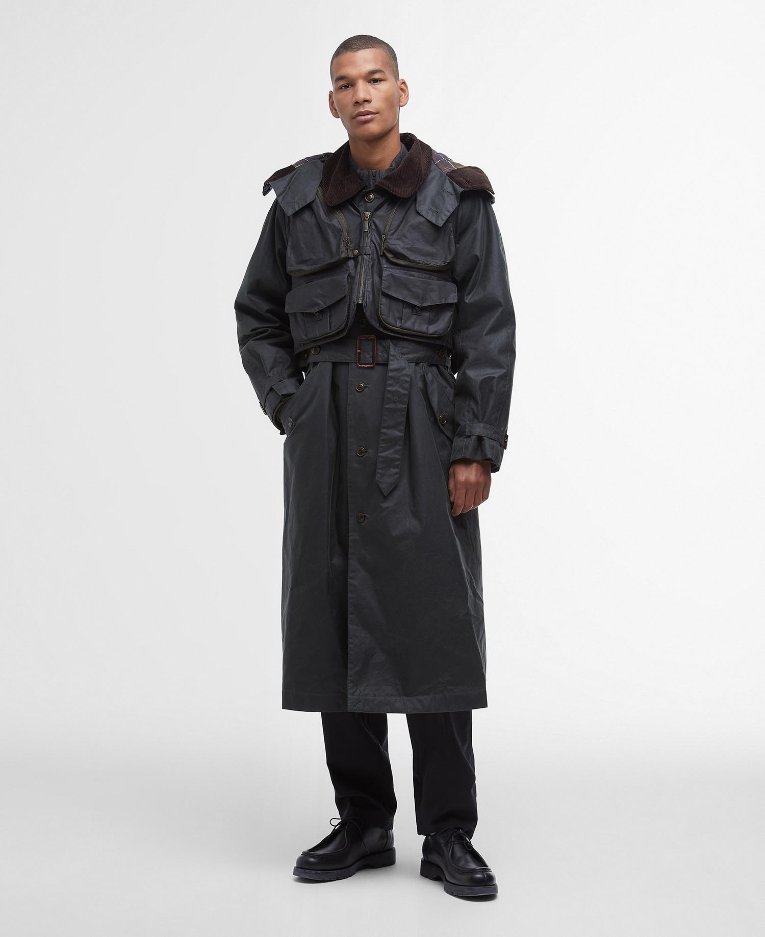 Barbour x TO KI TO Gewachster Reitmantel image number 0