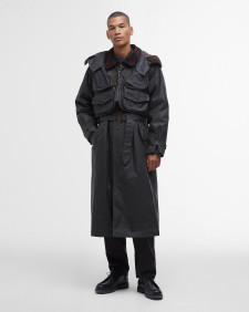 Barbour x TO KI TO Gewachster Reitmantel 