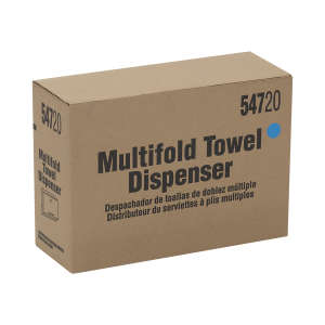 Georgia Pacific, Multi-fold Folded Towel Dispenser, Chrome