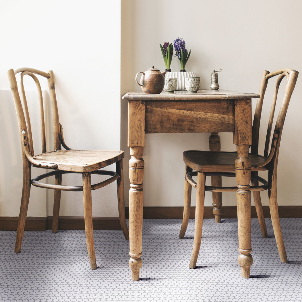 Sample – Metro 1″ Hex Glossy Lavender Porcelain Mosaic Tile