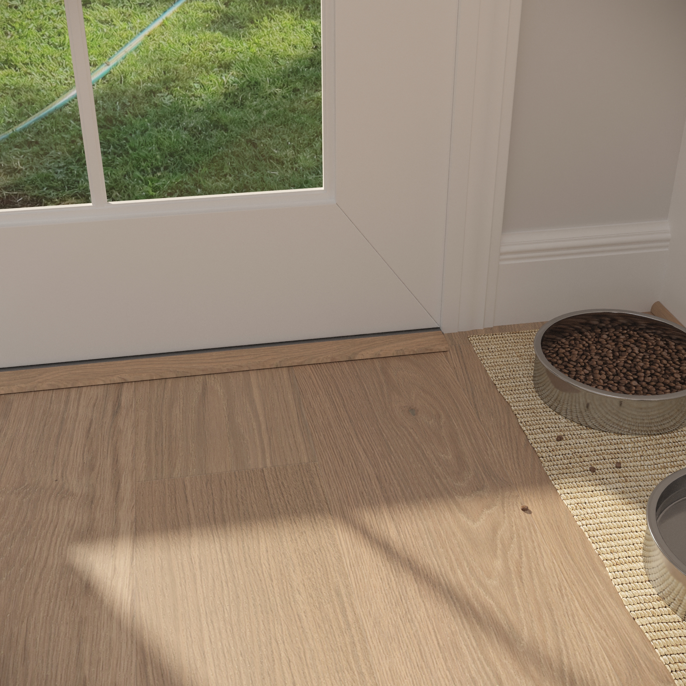 Champagne Sea Cali Hardwoods Threshold view 2