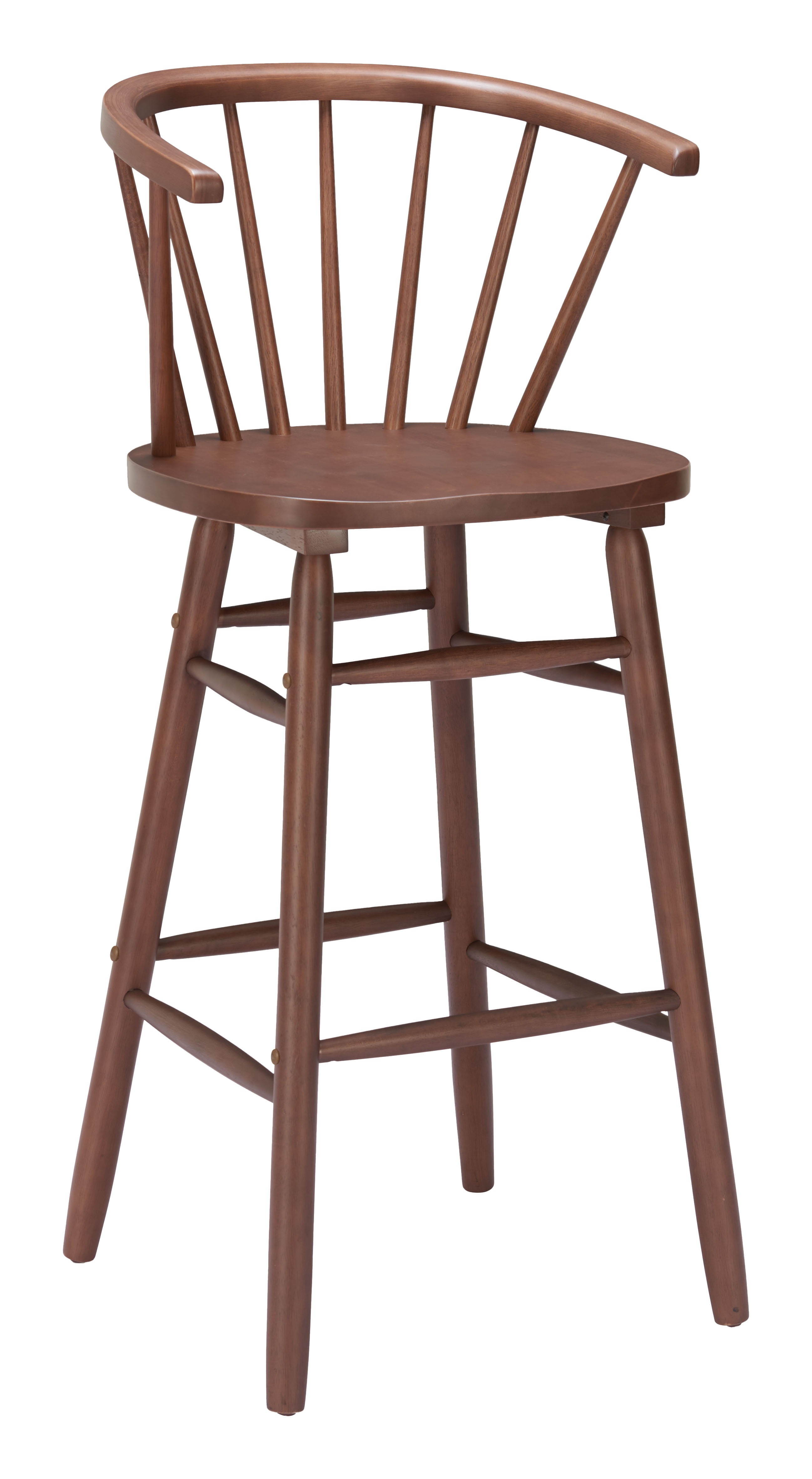 Stenger Barstool (Set of 2) Walnut product image