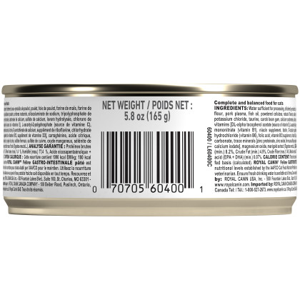 Royal Canin Veterinary Diet Feline Gastrointestinal Canned Cat Food