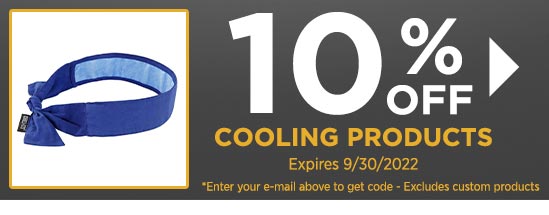 10% Off Cooling Products