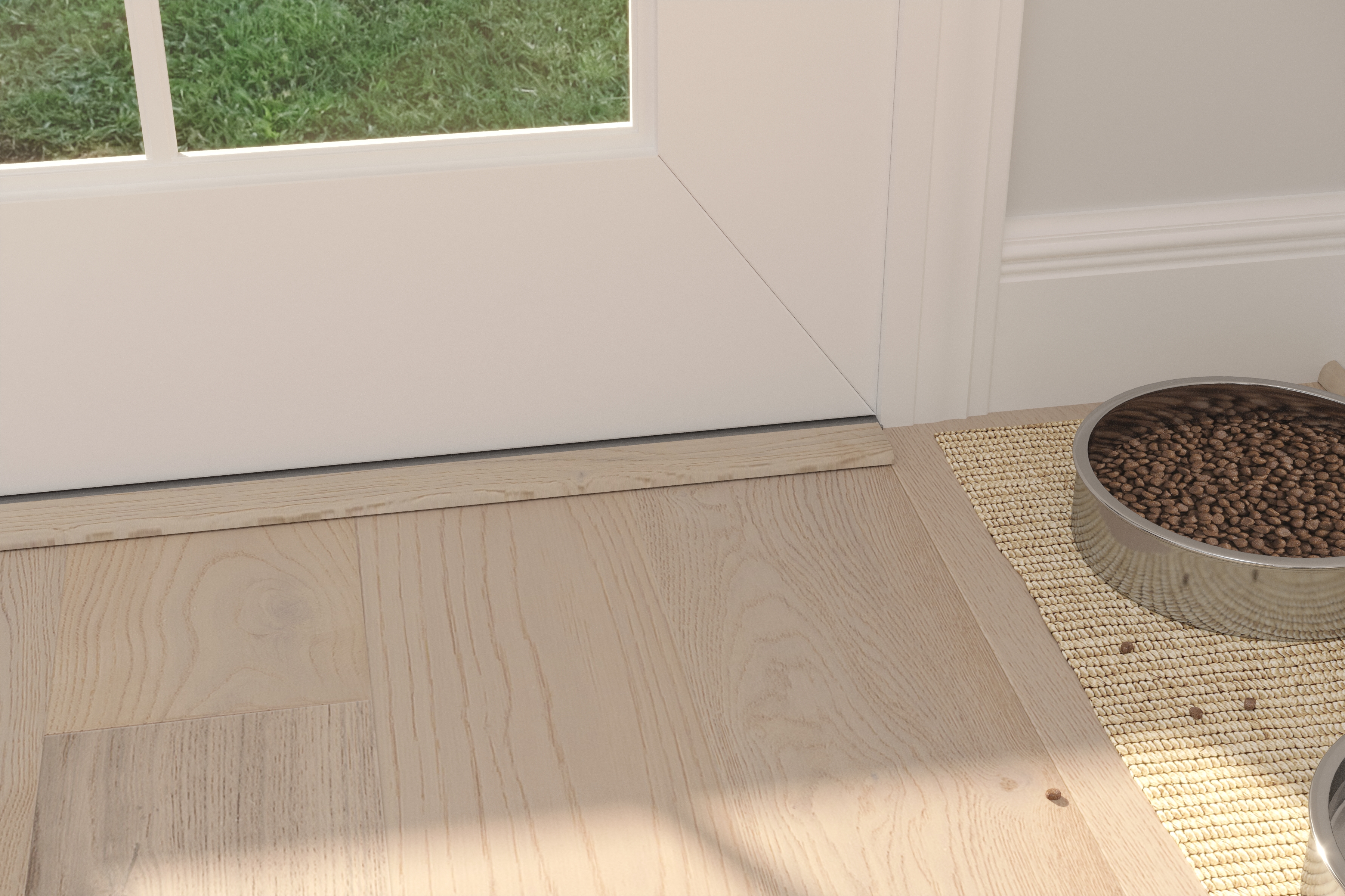 Beach Town Blanc Cali Hardwoods Threshold view 2