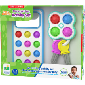 Pop and Discover Phone & Keys Activity Set