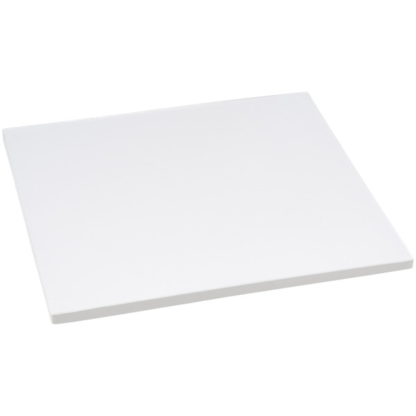 14" Square White Foil Cake Board