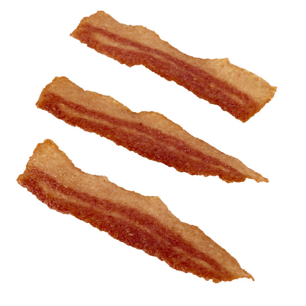 JENNIE-O(r) PERFECT SLICE Premium Turkey Bacon Fully Cooked, 12pc . C1C0 - Front Center Out of Package (Hi Res)