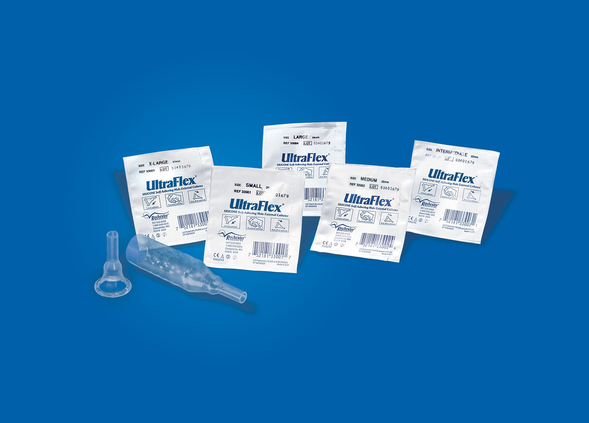 Bard UltraFlex® Male External Catheter, Extra Large