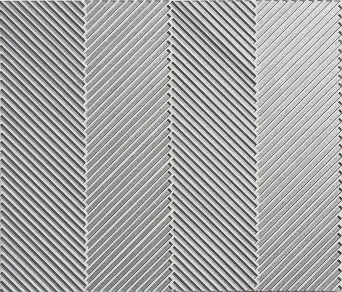 Astoria Sidecar 3/16×4-7/8 Flute Herringbone Mosaic Glossy