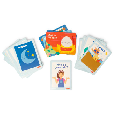 Melissa & Doug Ms. Rachel First Words Textured Sensory Flashcards Preschool Learning Toy for Boys, Girls - FSC Certified