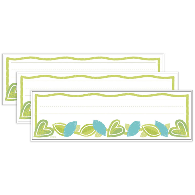 Vine Time Desk Toppers® Name Plates, 36 Per Pack, 3 Packs