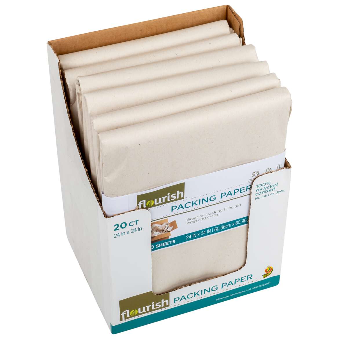 Flourish® 100% Recycled Packing Paper