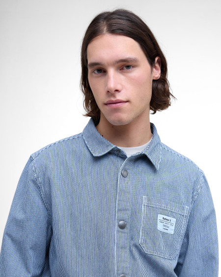 Overshirt Tindale con motivo a righe