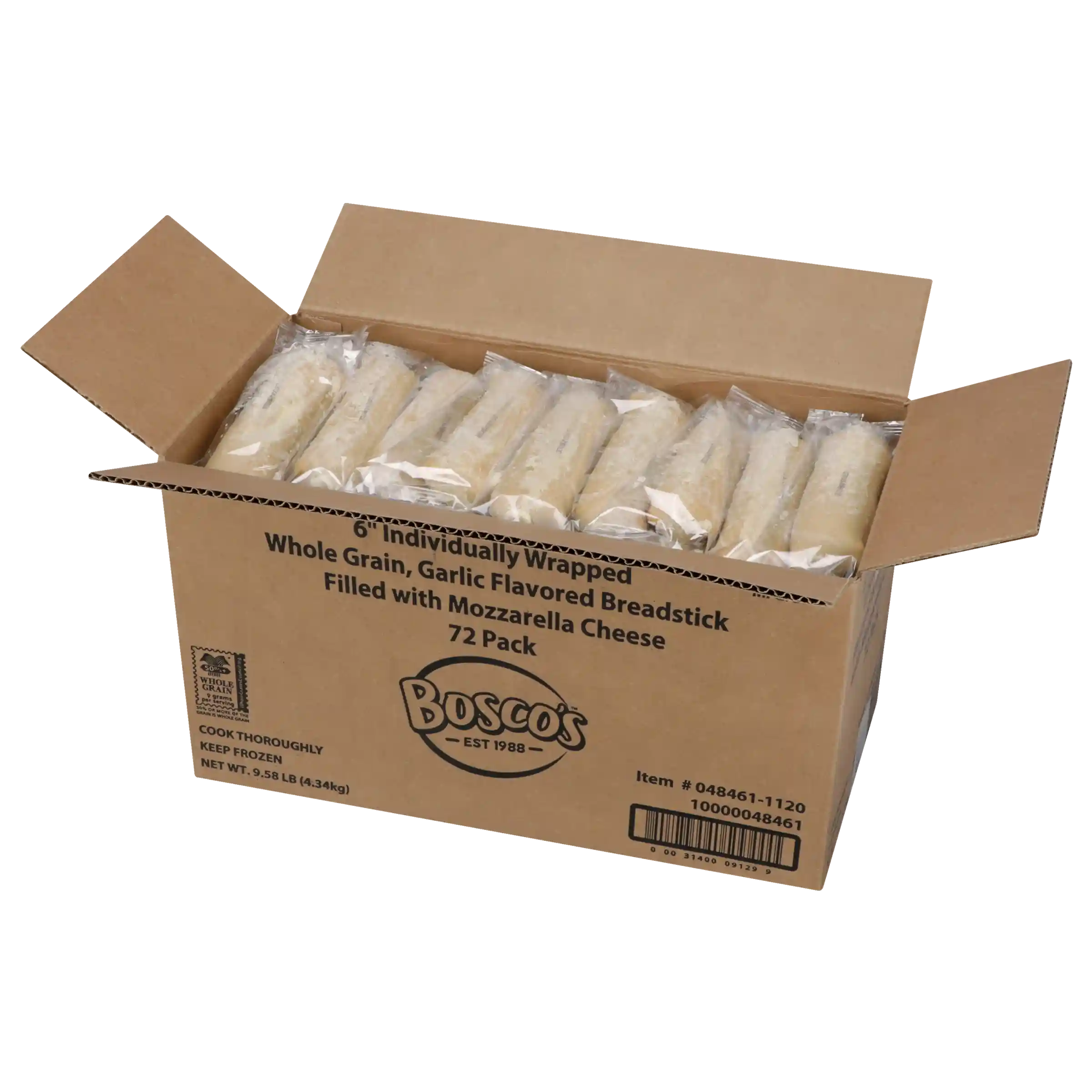 Bosco® Individually Wrapped Whole Grain Garlic Flavored Cheese Stuffed Breadsticks, 2.23 oz._image_31