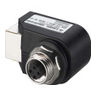 Adapter for Ethernet Interface, PUR, M12 Connector/RJ-45, 4-Pin, Female, D-Coded, Axial