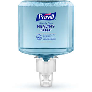 GOJO, PURELL CRT HEALTHY SOAP™, Naturally Clean Fragrance Free Foam Soap, PURELL® ES6 Touch-Free Dispenser 1200 mL Cartridge