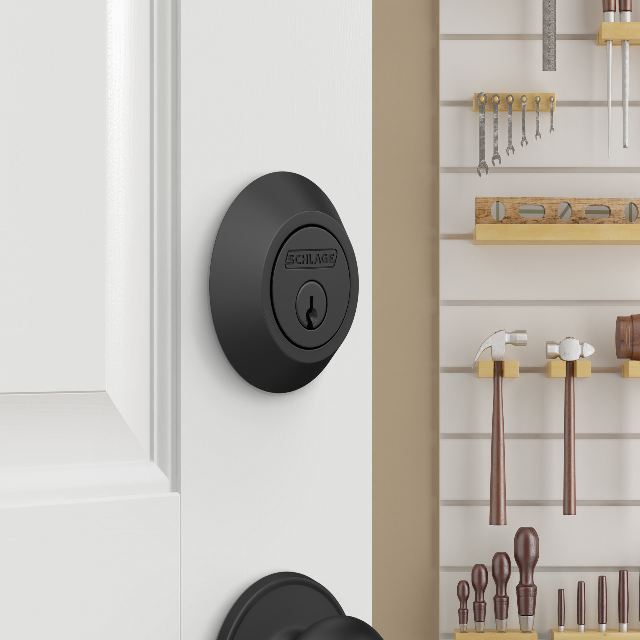 Schlage Home Essentials Exterior Door Deadbolt