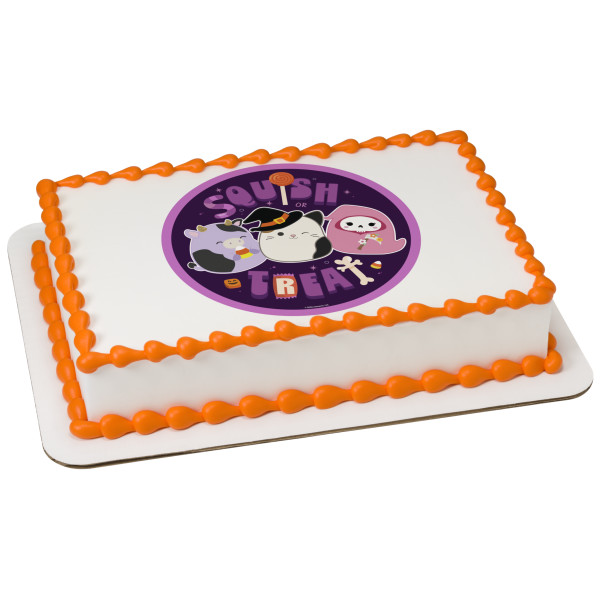 Squishmallows Squish or Treat PhotoCake® Edible Image®