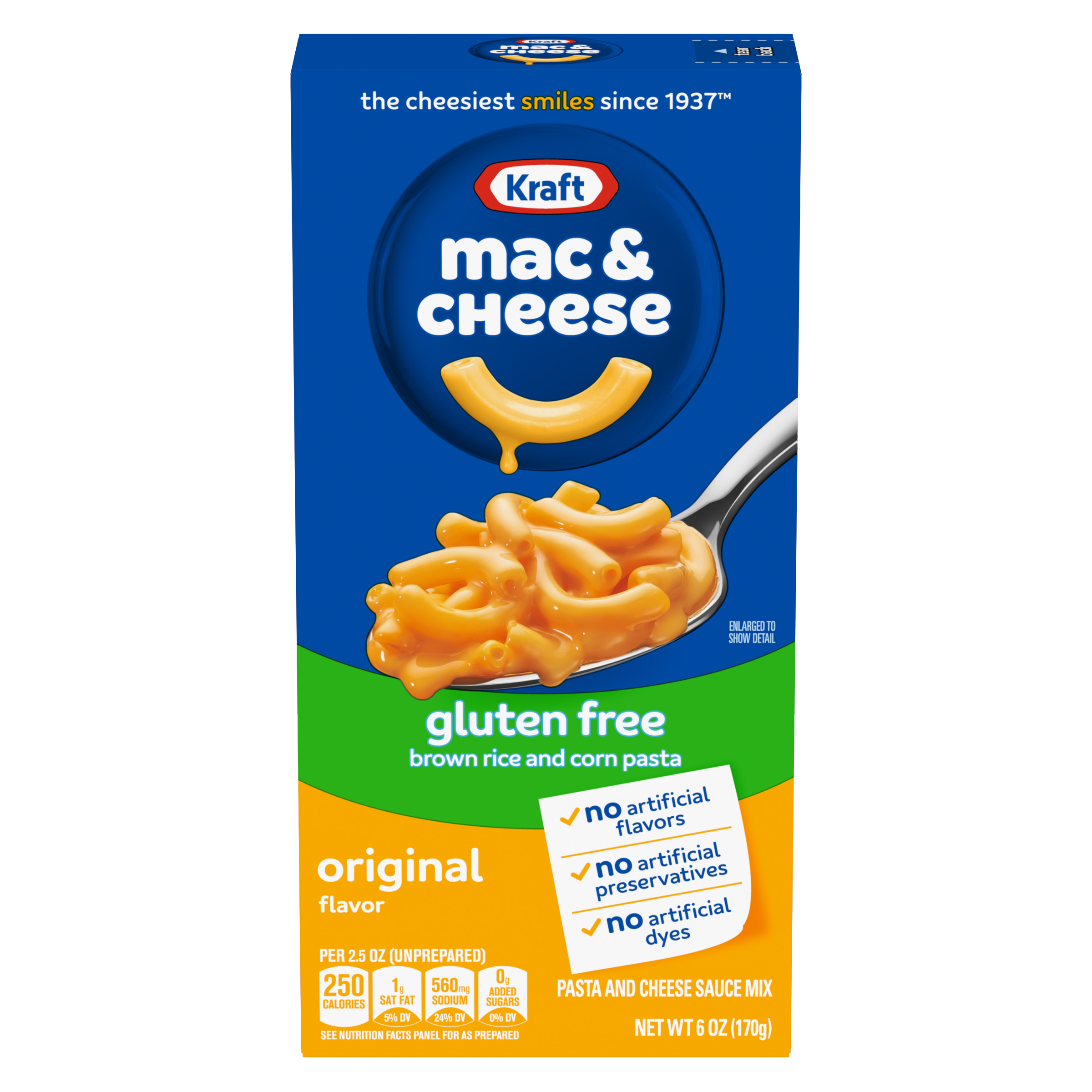 Gluten Free Original Mac & Cheese Macaroni and Cheese Dinner