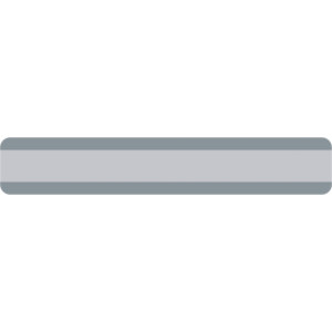 Double Wide Sentence Strip Reading Guide, 1-1/4" x 7-1/4", Gray