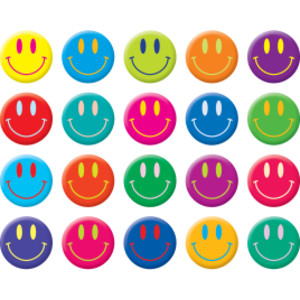 Smiley Faces Stickers, Pack of 200
