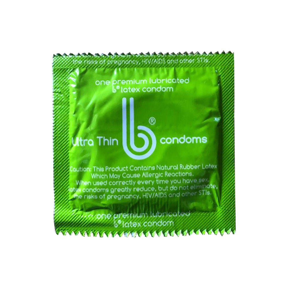 Ultra Thin B® Lubricated Latex Condom