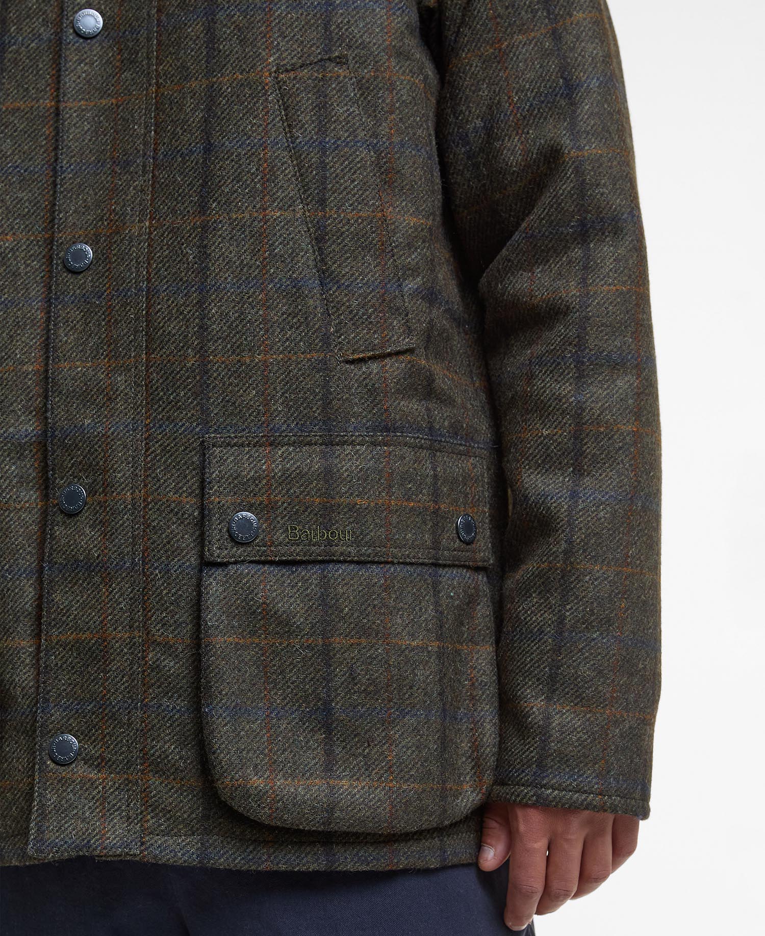 Bedale Check Wool Jacket image number 5