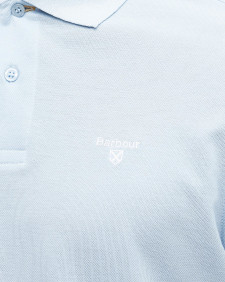 Lightweight Sports Short-Sleeved Polo Shirt Chambray Blue