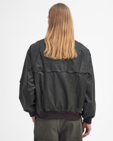 Barbour x Baracuta MA-1 Waxed Harrington Jacket 