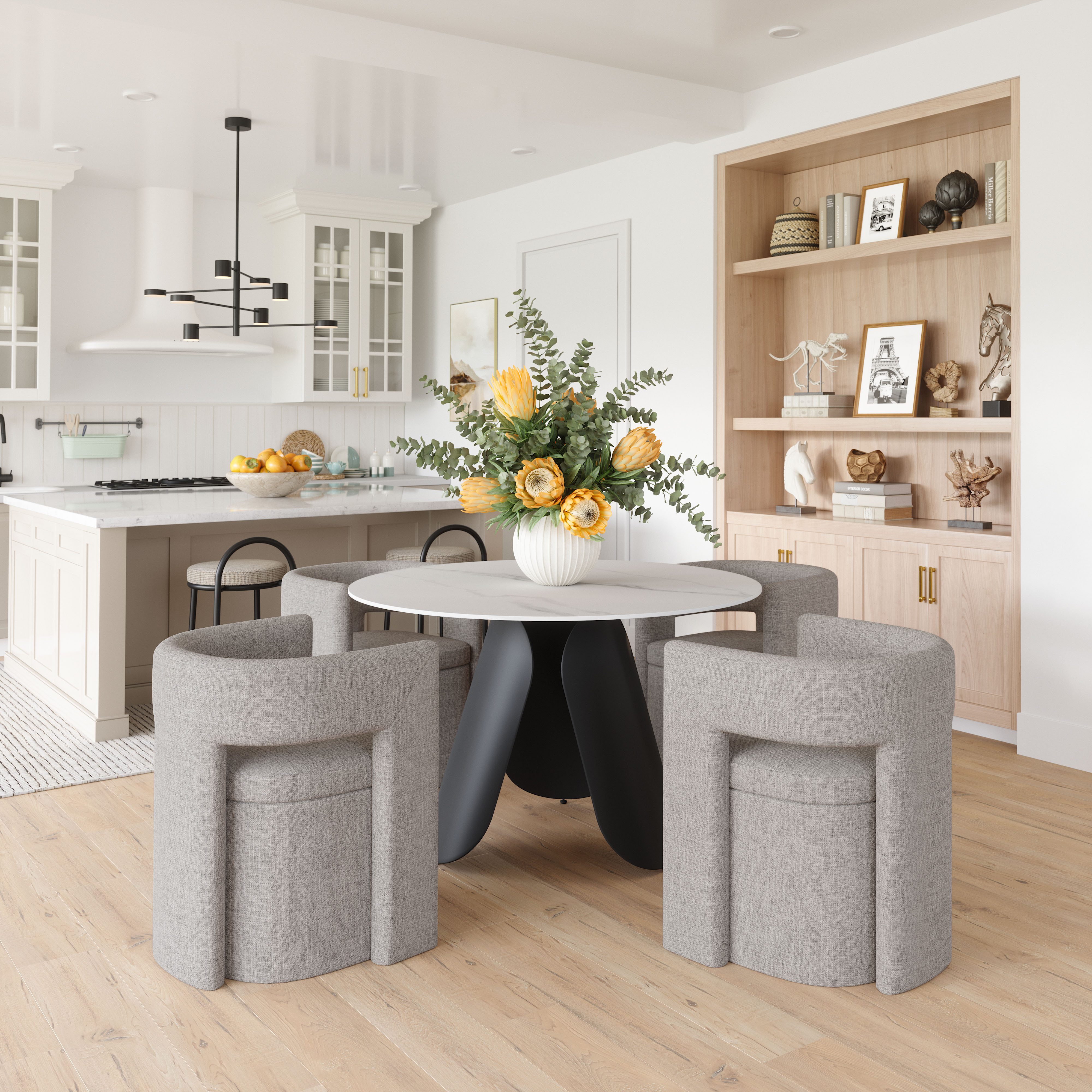 Papua Dining Chair Gray product image