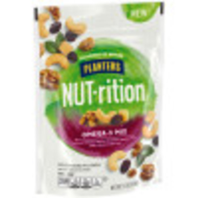 Planters Nutrition Snack Nut and Dried Fruit Mix Omega3 5.5 oz Bag